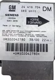 DMS02042780 блок управління airbag (srs) Opel Zafira A 2000