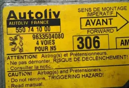 48526 блок управления AirBag (SRS) Peugeot 306 1994