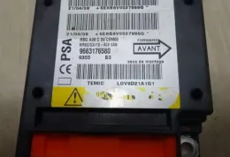 654672 блок управления AirBag (SRS) Peugeot 1007 2009