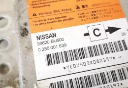 987820BU900 блок управління airbag (srs) Nissan Almera Tino 2004