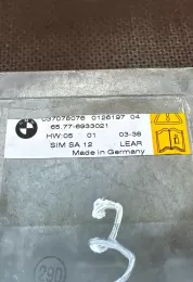 9121197 блок управления AirBag (SRS) BMW 7 E65 E66 2007