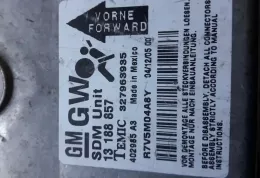 R7V5MO4A8Y блок управления AirBag (SRS) Opel Astra H 2006