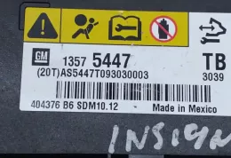 13575447 блок управления AirBag (SRS) Opel Insignia A 2011