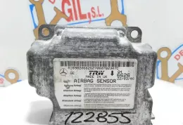 122855 блок управління airbag (srs) Mercedes-Benz A W169 2004