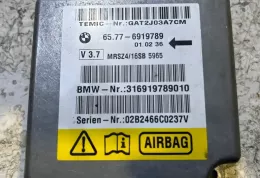 02B2466C0237V блок управління airbag (srs) BMW 5 E39 2002