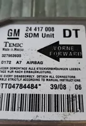 DTT04784484 блок управління airbag (srs) Opel Combo C 2008