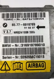 02B2556C1901S блок управління airbag (srs) BMW 5 E39 2002