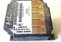 0025458118 блок управління airbag (srs) Mercedes-Benz ML W163 2001