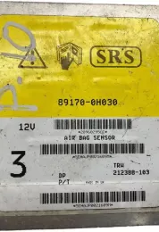 212380103 блок управління airbag (srs) Peugeot 1007 2007