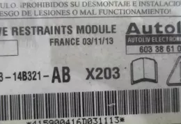603386100 блок управления AirBag (SRS) Jaguar S-Type 1999