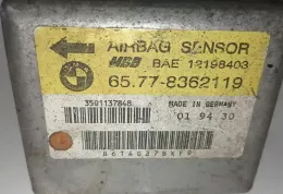 3501137848 блок управління airbag (srs) BMW 3 E36 1993