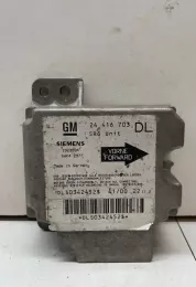 DLS0342452S блок управління airbag (srs) Opel Astra G 2002
