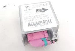 09114585EE блок управления AirBag (SRS) Opel Corsa B 1998