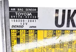 1503002041 блок управления AirBag (SRS) Toyota RAV 4 (XA30) 2011