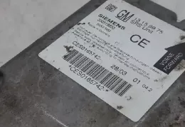 16159975 блок управління airbag (srs) Opel Vectra C 2002