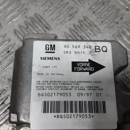 B0S02179053 блок управління airbag (srs) Opel Vectra B 1997