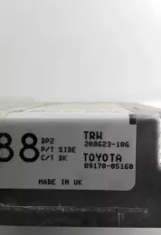 208626106 блок управління airbag (srs) Toyota Avensis T250 2004