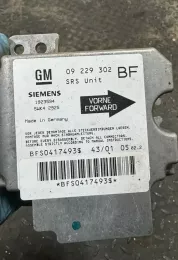 BFS0417493S блок управління airbag (srs) Opel Astra H 2005