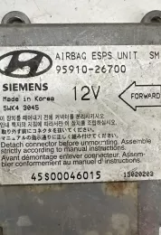 45S00046015 блок управления AirBag (SRS) Hyundai Santa Fe 2000
