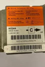 YE1U4026130267 блок управління airbag (srs) Nissan Almera Tino 2001