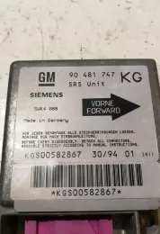 KGS00582867 блок управления AirBag (SRS) Opel Corsa B 1994