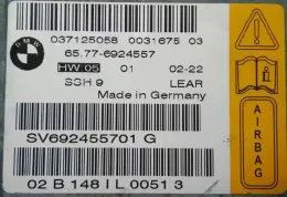 47262 блок управління airbag (srs) BMW 7 E65 E66 2002