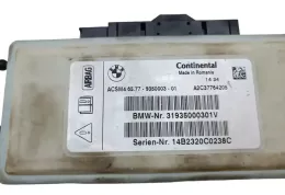 31935000301 блок управління airbag (srs) BMW 3 F30 F35 F31 2013