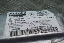 9664794080 блок управління airbag (srs) Peugeot 308 2007