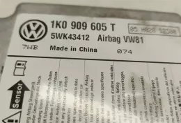05H02092300 блок управления AirBag (SRS) Skoda Octavia Mk2 (1Z) 2012