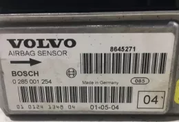 010124134904 блок управління airbag (srs) Volvo S60 2005