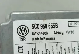 04H013S063 блок управління airbag (srs) Skoda Yeti (5L) 2012