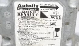 605044700 блок управления AirBag (SRS) Renault Kangoo I 2005