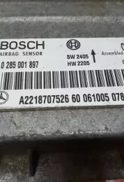 0285001897 блок управління airbag (srs) Mercedes-Benz S W221 2007