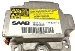 1998MAR10 блок управления AirBag (SRS) Saab 9-5 2001
