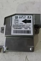 ZJT00493557 блок управления AirBag (SRS) Opel Meriva A 2005