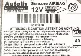 21696945 блок управления AirBag (SRS) Fiat Doblo 2007