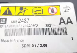 AS2437EL282A0392 блок управління airbag (srs) Opel Astra J 2011