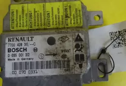 7700428311C блок управления AirBag (SRS) Renault Clio II 2000