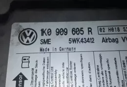 02H01832200 блок управління airbag (srs) Volkswagen Golf V 2005