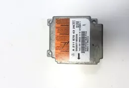 500507180255 блок управления AirBag (SRS) Mercedes-Benz E W211 2004