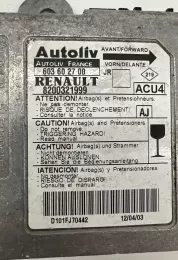 D101FJ70442 блок управління airbag (srs) Renault Scenic II - Grand scenic II 2003