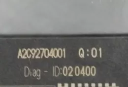 D020400 блок управления AirBag (SRS) Mercedes-Benz C W205 2016