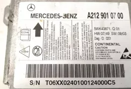 DALISID2557 блок управления AirBag (SRS) Mercedes-Benz E W212 2011