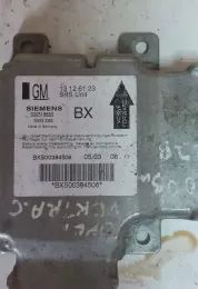BXS00384500 блок управління airbag (srs) Opel Vectra C 2003
