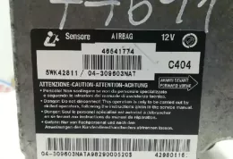 77691 блок управління airbag (srs) Fiat Bravo - Brava 1995