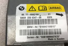 S1694210001O блок управління airbag (srs) BMW 5 E60 E61 2005