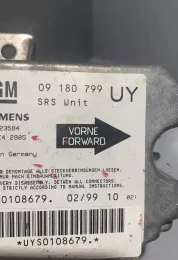 UYS0108679 блок управління airbag (srs) Opel Astra G 2001