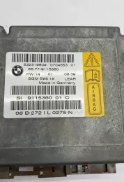 911536001C блок управління airbag (srs) BMW 7 E65 E66 2004