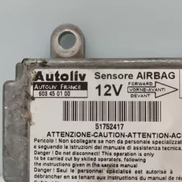 603450100 блок управління airbag (srs) Lancia Ypsilon 2003