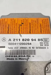 500411200254 блок управления AirBag (SRS) Mercedes-Benz E W211 2004